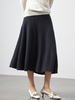 Women Cashmere Cable Skirt
