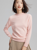 Women Cashmere Half Turtleneck Sweater